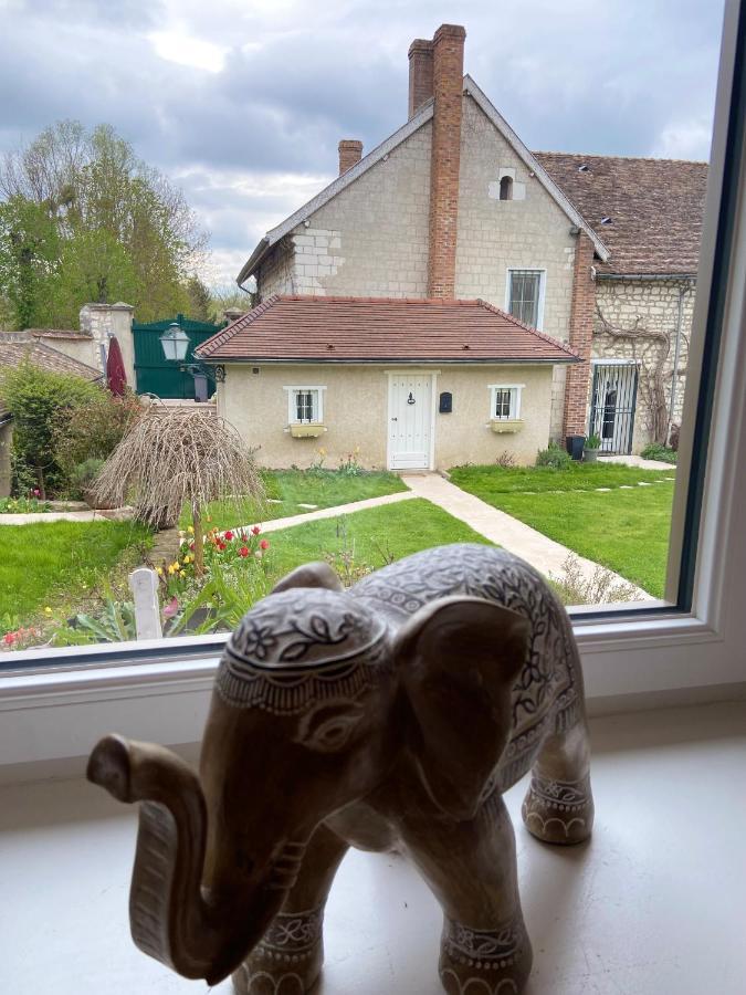 Au Fil De L'O Panzió Bisseuil Kültér fotó